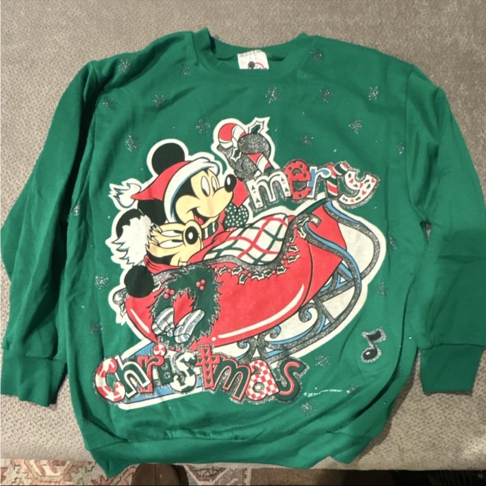 Vintage Disney Christmas Sweatshirt